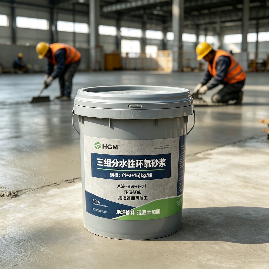 定远三组份水性环氧砂浆